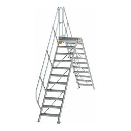 MUNK Aluminium-Überstiege 45° 11 Stufen