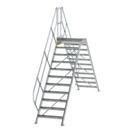 MUNK Aluminium-Überstiege 45° 11 Stufen