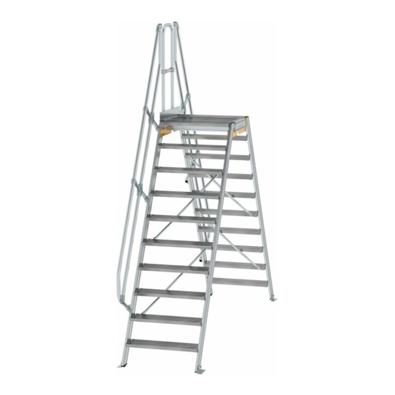 MUNK Aluminium-Überstiege 60° 10 Stufen