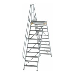 MUNK Aluminium-Überstiege 60° 11 Stufen