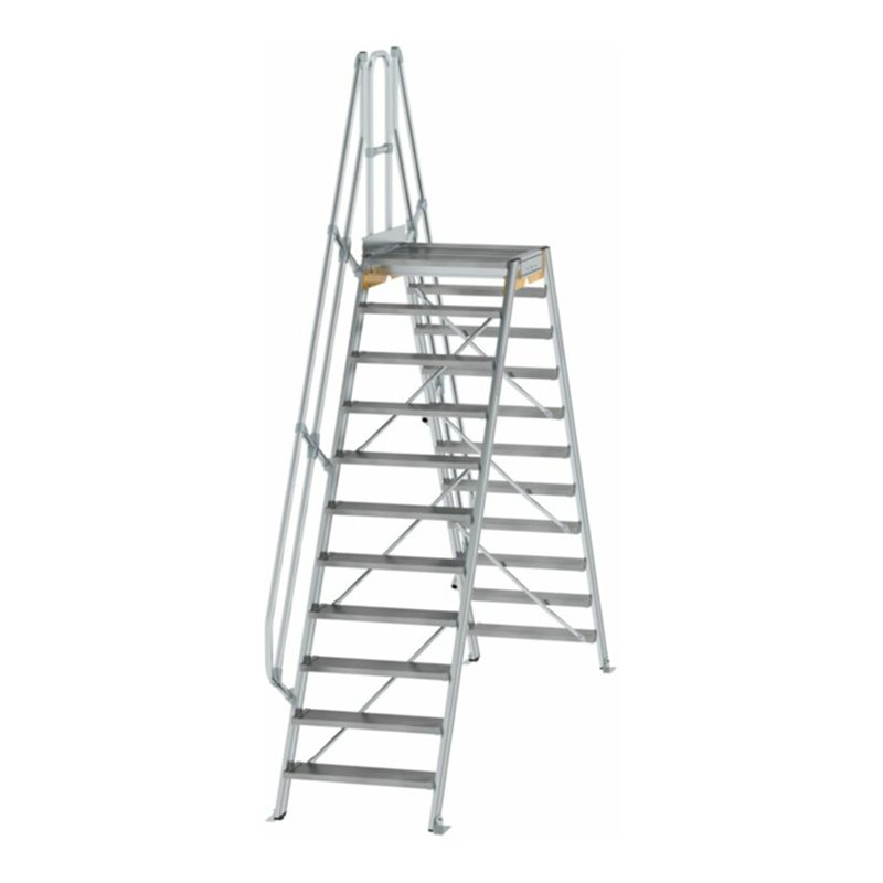 MUNK Aluminium-Überstiege 60° 11 Stufen