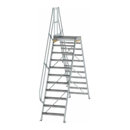 MUNK Aluminium-Überstiege 60° 11 Stufen