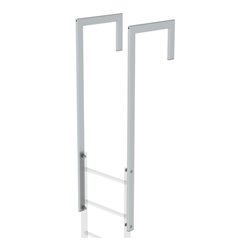 MUNK Ausstiegsholm abgewinkelt Alu eloxiert