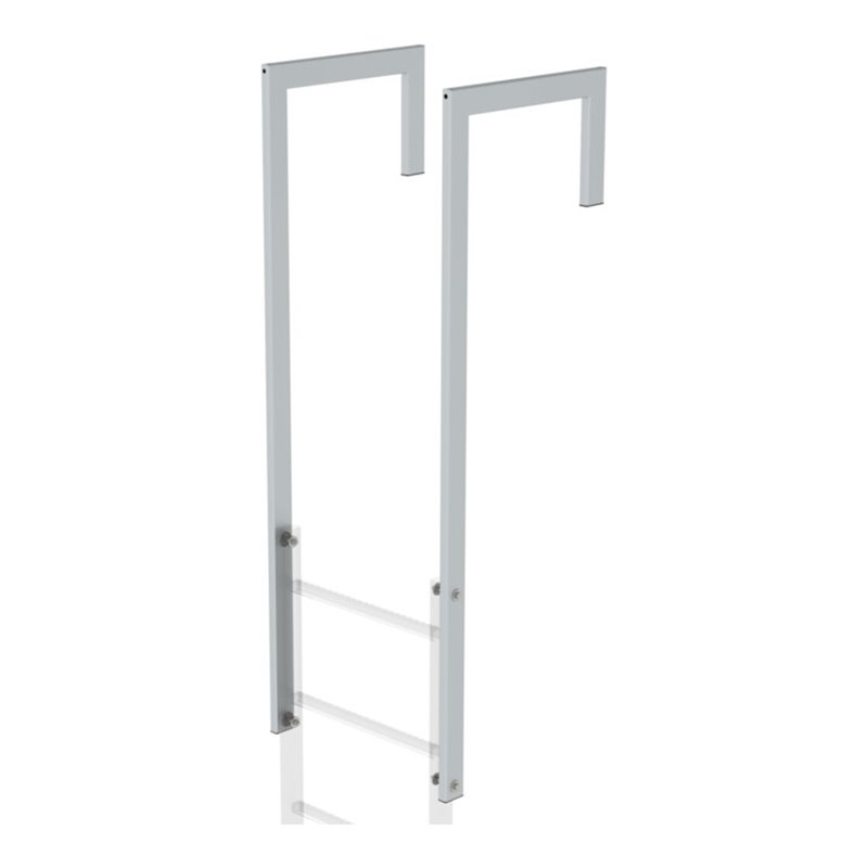 MUNK Ausstiegsholm abgewinkelt Alu eloxiert