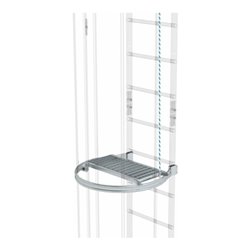 MUNK Zwischenplattform klappbar Aluminium blank