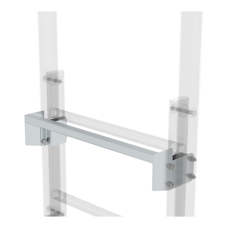 MUNK Ausstiegstritt Alu blank Spaltmaß 100 mm