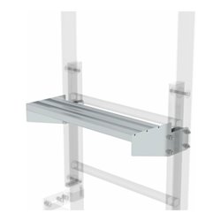 MUNK Ausstiegstritt Alu blank Spaltmaß 200 mm