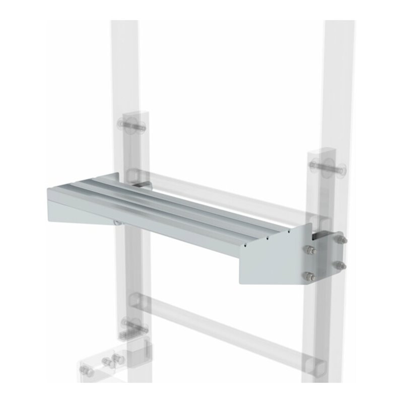 MUNK Ausstiegstritt Alu blank Spaltmaß 200 mm