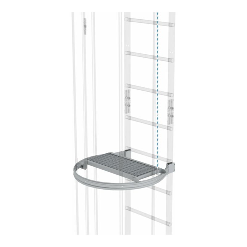 MUNK Zwischenplattform klappbar Aluminium eloxiert