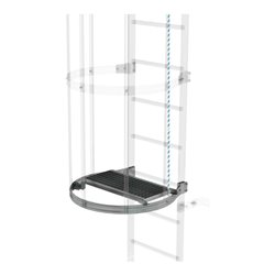 MUNK Zwischenplattform klappbar Stahl verzinkt