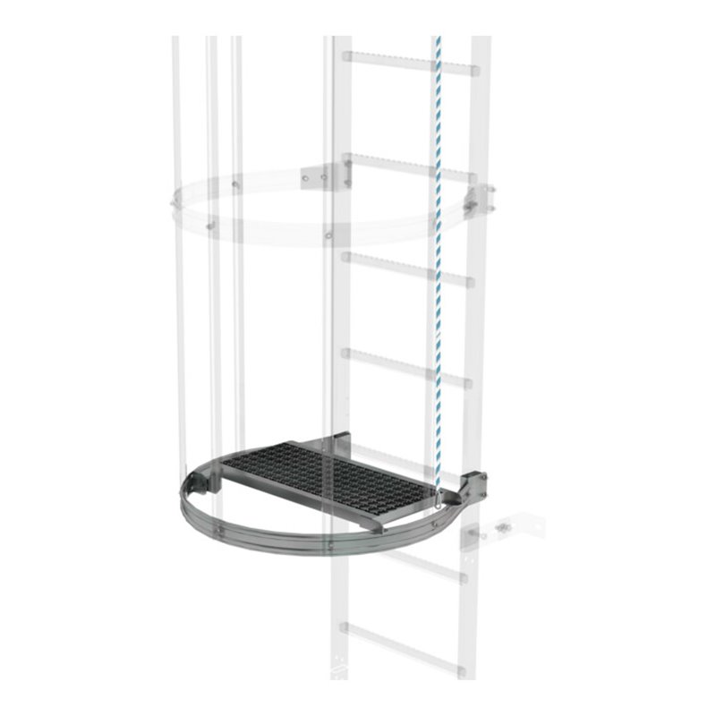 MUNK Zwischenplattform klappbar Stahl verzinkt