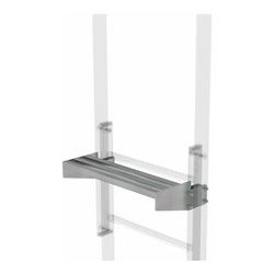 MUNK Ausstiegstritt Stahl verzinkt Spaltmaß 200 mm