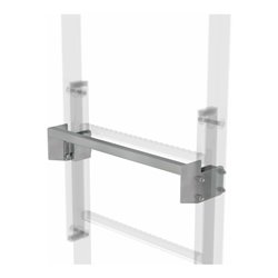 MUNK Ausstiegstritt Stahl verzinkt Spaltmaß 100 mm