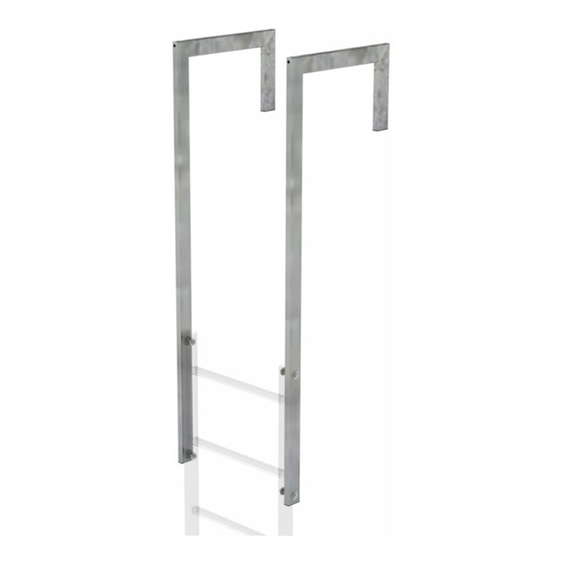 MUNK Ausstiegsholm abgewinkelt Stahl verzinkt