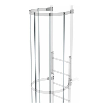 MUNK Rückenschutzstrebe Alu blank