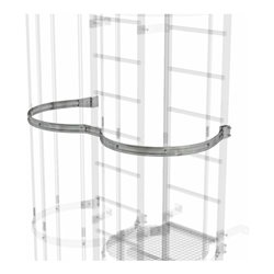 MUNK Rückenschutzbügel versetzt Stahl verzinkt