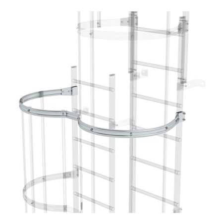 MUNK Rückenschutzbügel versetzt Alu blank