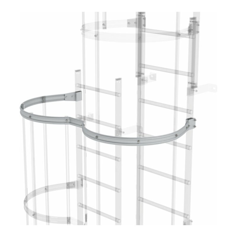 MUNK Rückenschutzbügel versetzt Alu eloxiert