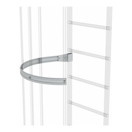 MUNK Rückenschutzbügel seitlich Alu-eloxiert