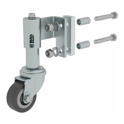 MUNK Feder-Lenkrolle rechts