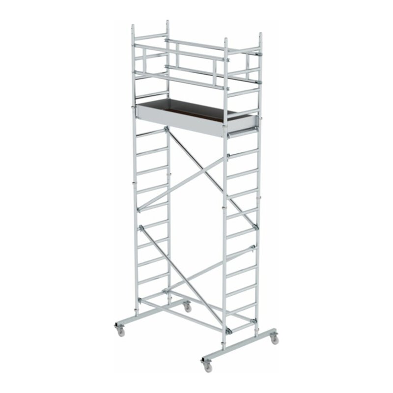 MUNK Rollgerüst Höhe 5,20 m Plattform-Höhe 3,20 m