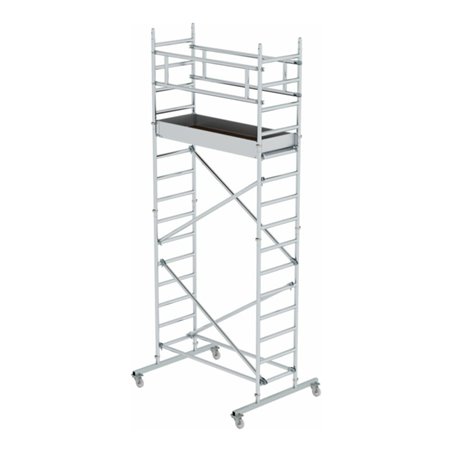 MUNK Rollgerüst Höhe 5,20 m Plattform-Höhe 3,20 m