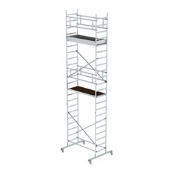 MUNK Rollgerüst Höhe 7,20 m Plattform-Höhe 5,20 m