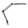 Schreibtischlampe Metall/Ku.schwarz H.max.450mm m.Tischklemme m.LED