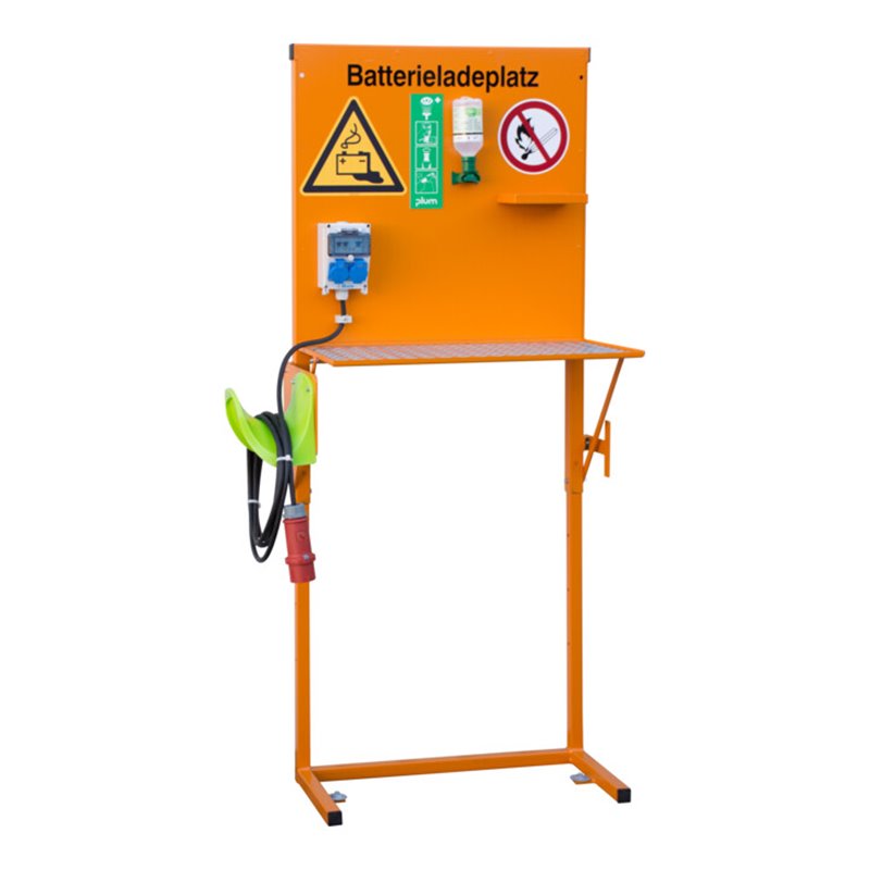 Bauer Südlohn Batterieladeplatz BL 1, lackiert, Gelborange