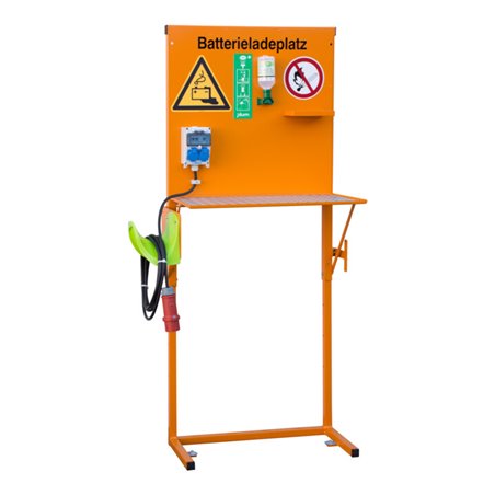 Bauer Südlohn Batterieladeplatz BL 1, lackiert, Gelborange