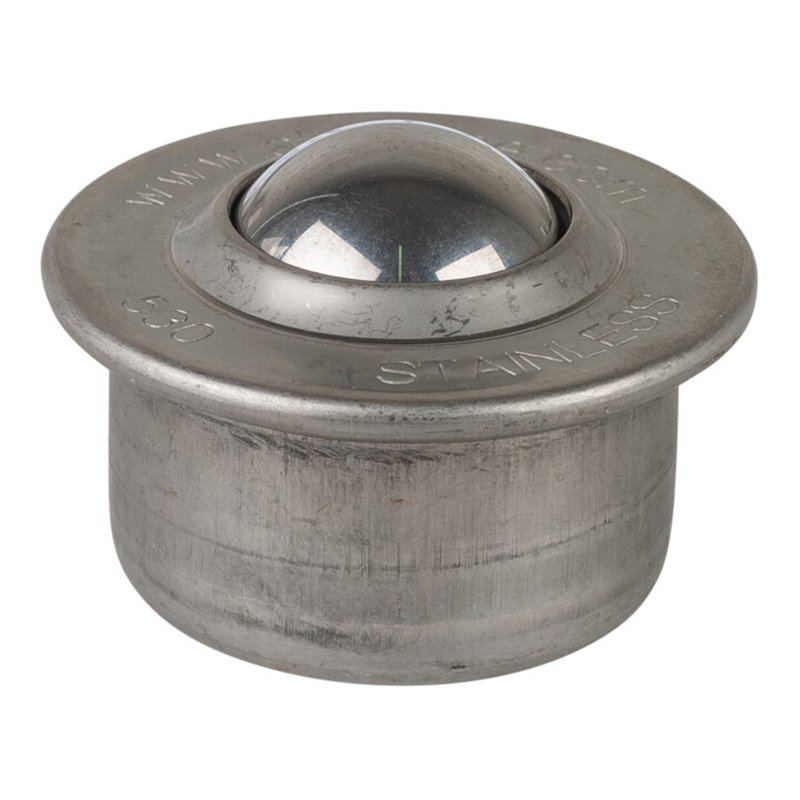 BS Rollen Kugelrolle E34.030 Stahl, Durchmesser 30 mm