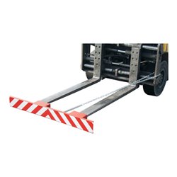 Bauer Südlohn Gabelzinkenschild GZS, lackiert, Feuerrot