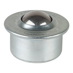 BS Rollen Kugelrolle E33.030 Stahl, Durchmesser 30 mm