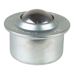 BS Rollen Kugelrolle E32.045 Stahl, Durchmesser 45 mm