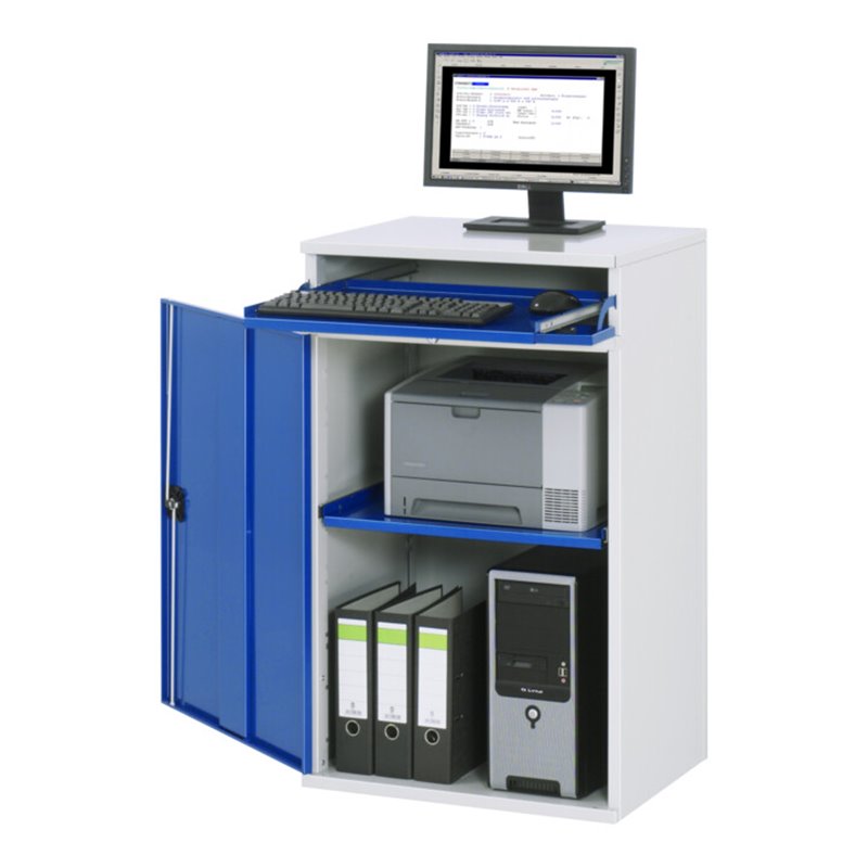 Rau Computer-Schrank - Modell 60 BxTxH 650x520x1060mm