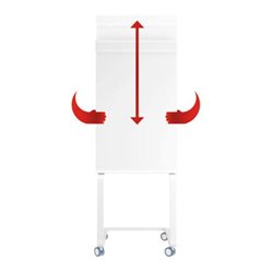 Magnetoplan Design-Flipchart evolution plus, mobil
