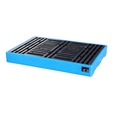 Bauer Südlohn GREEN-LINE PE-Bodenschutzwanne BWP-PE 150, aus robustem Polyethylen, Blau