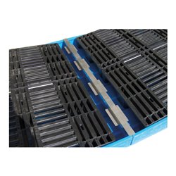 Bauer Südlohn Wannenverbinder BWV 2, Edelstahl 1.4301