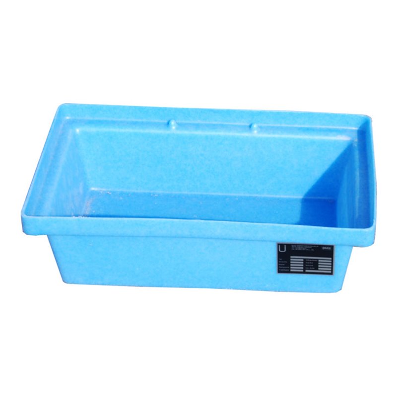 Bauer Südlohn GREEN-LINE PE-Auffangwanne für Paletten KWP-P 20, aus robustem Polyethylen, Blau