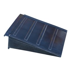 Bauer Südlohn Rampe Typ BWR, aus robustem Polyethylen, Ausführung in schwarz