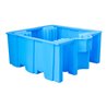 Bauer Südlohn GREEN-LINE PE-Auffangwanne WP 1/11, aus robustem Polyethylen, Blau