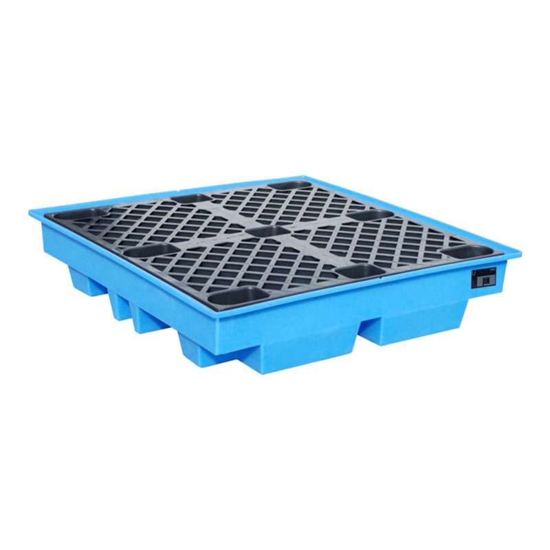 Bauer Südlohn GREEN-LINE PE-Auffangwanne WP-PE 4/2, aus robustem Polyethylen, Blau