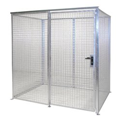 Bauer Südlohn Gasflaschen-Container GFC-M2, feuerverzinkt