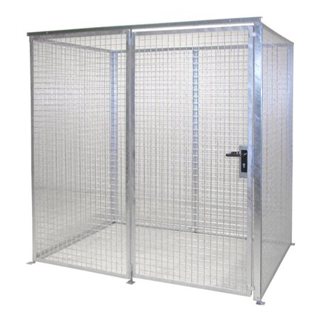 Bauer Südlohn Gasflaschen-Container GFC-M2, feuerverzinkt