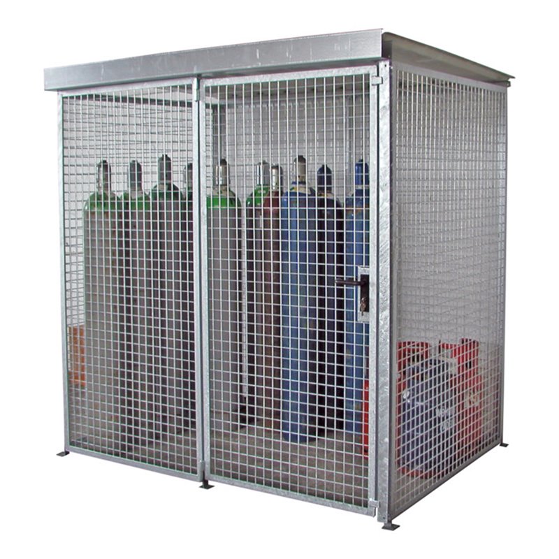 Bauer Südlohn Gasflaschen-Container GFC-M2/D, feuerverzinkt