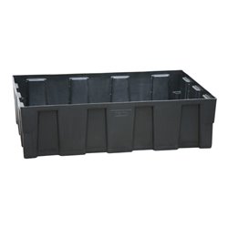 CEMO Euro-PE-Auffangwanne 250/2 mit Zulassung ohne Gitterrost