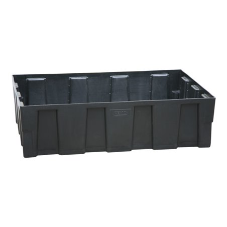 CEMO Euro-PE-Auffangwanne 250/2 mit Zulassung ohne Gitterrost