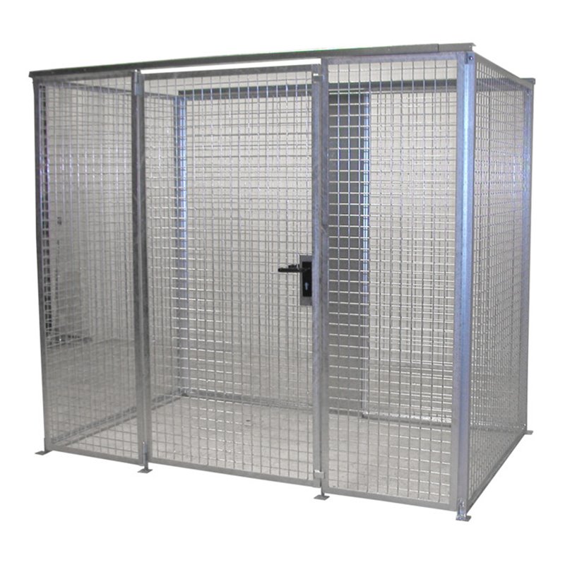 Bauer Südlohn Gasflaschen-Container GFC-M3, feuerverzinkt