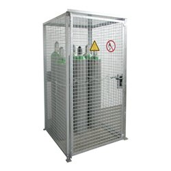 Bauer Südlohn Gasflaschen-Container GFC-M0/D, feuerverzinkt