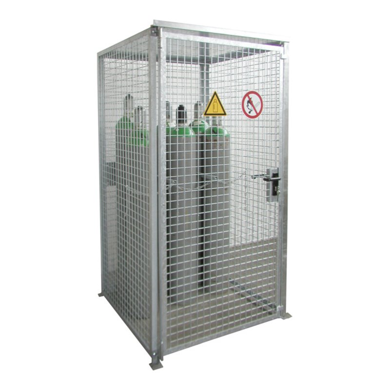 Bauer Südlohn Gasflaschen-Container GFC-M0/D, feuerverzinkt